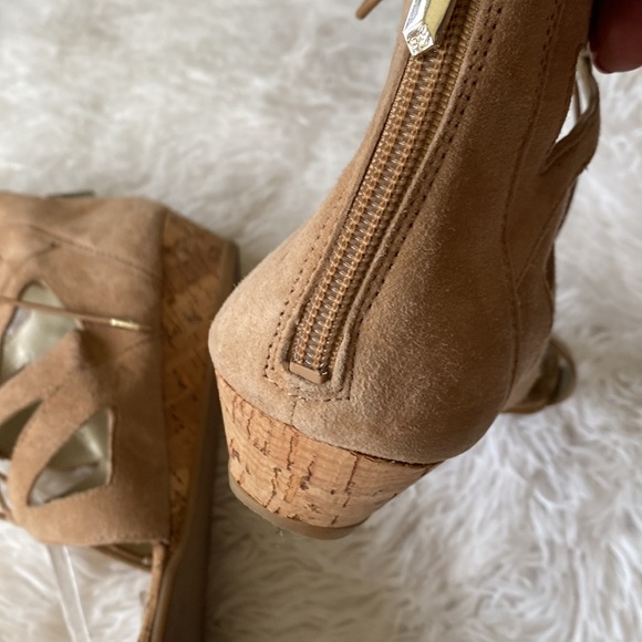 Womens suede wedge casual booties sandals, size 10M by Sam Edelman - Picture 5 of 11